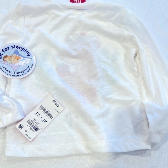 NWT FAMILY PAJAMAS Kid's Lil Deer Mix It Family Pajama top, shirt 1 pc 2T-3T - Picture 5 of 5